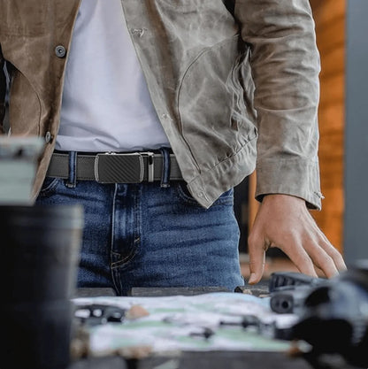 Eleganter Automatik-Gürtel aus Leder