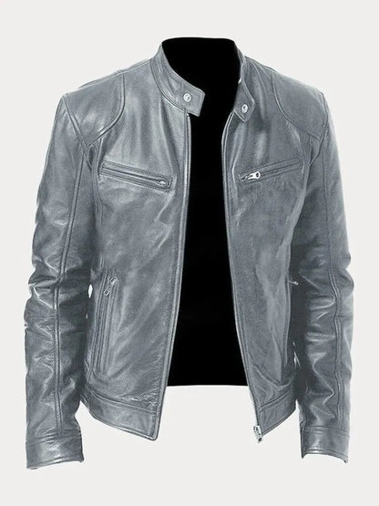 James | Stilvolle Lederjacke