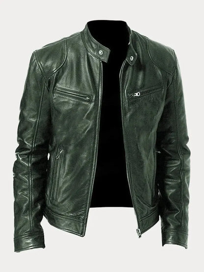 James | Stilvolle Lederjacke