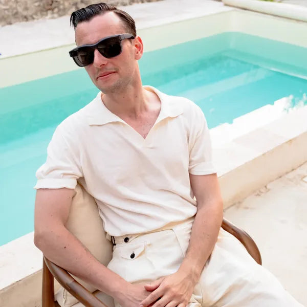 Occhiali da sole con sovrapposizione polarizzata