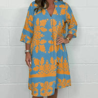 Arancione e blu