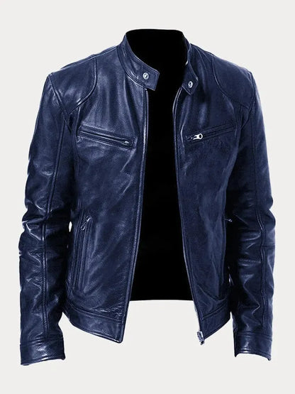 James | Stilvolle Lederjacke