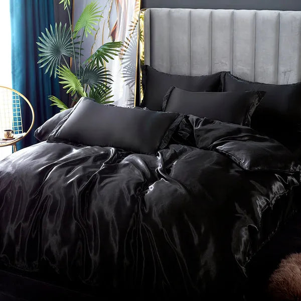 Set 4 pezzi in seta 22 Momme