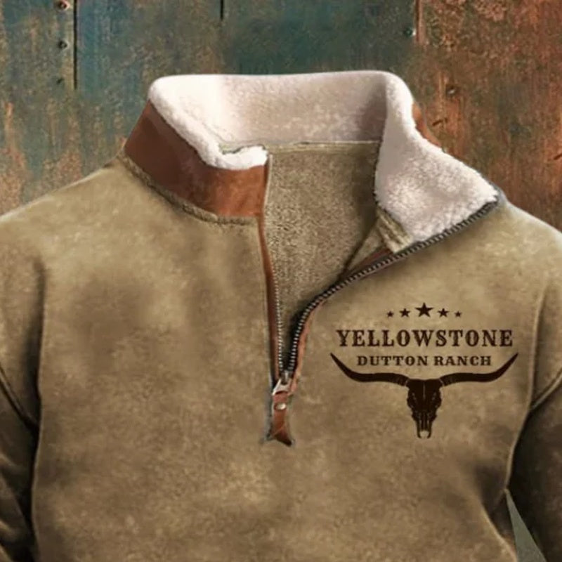 Giacca autunno-inverno con mezza zip